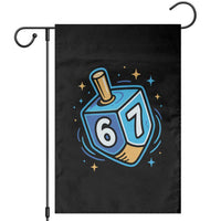 Funny 67 Hanukkah Dreidel Garden Flag Chanukah Star Of David - Wonder Print Shop