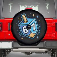 Funny 67 Hanukkah Dreidel Spare Tire Cover Chanukah Star Of David - Wonder Print Shop