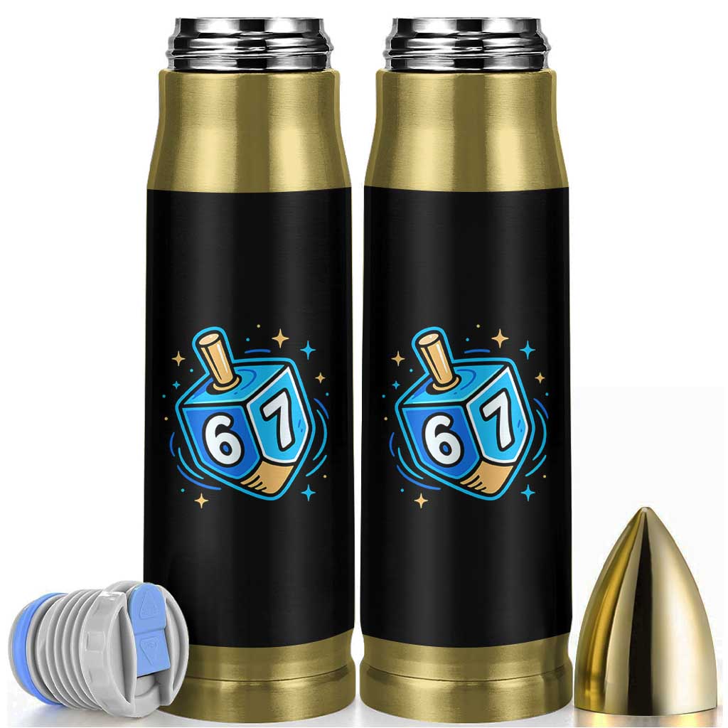 Funny 67 Hanukkah Dreidel Bullet Tumbler Chanukah Star Of David - Wonder Print Shop