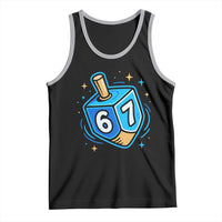 Funny 67 Hanukkah Dreidel Tank Top Chanukah Star Of David - Wonder Print Shop