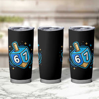 Funny 67 Hanukkah Dreidel Tumbler Cup Chanukah Star Of David - Wonder Print Shop