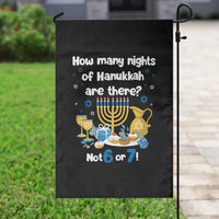 Funny 67 Hanukkah Garden Flag How Many Nights Of Hanukkah Are There Not 6 or 7 - Wonder Print Shop