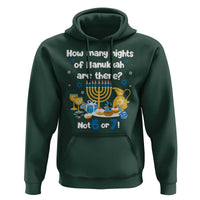 Funny 67 Hanukkah Hoodie How Many Nights Of Hanukkah Are There Not 6 or 7 - Wonder Print Shop