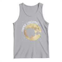 Funny Farmer Christmas Tank Top Xmas Santa Farm Tractor Moon - Wonder Print Shop