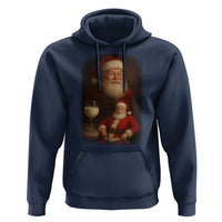 Funny Christmas Santa Drinking Milk Dank Meme Hoodie - Wonder Print Shop