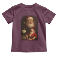 Funny Christmas Santa Drinking Milk Dank Meme Toddler T Shirt - Wonder Print Shop