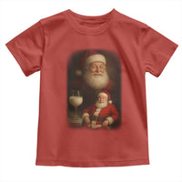 Funny Christmas Santa Drinking Milk Dank Meme Toddler T Shirt - Wonder Print Shop