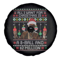 Funny Christmas Billy Meme Spare Tire Cover All I Want For Christmas Is A 8 Ball And 2 Million Dollars - Wonder Print Shop