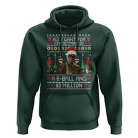 Funny Christmas Billy Meme Hoodie All I Want For Christmas Is A 8 Ball And 2 Million Dollars - Wonder Print Shop