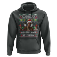 Funny Christmas Billy Meme Hoodie All I Want For Christmas Is A 8 Ball And 2 Million Dollars - Wonder Print Shop