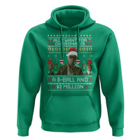 Funny Christmas Billy Meme Hoodie All I Want For Christmas Is A 8 Ball And 2 Million Dollars - Wonder Print Shop