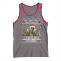 Funny Christmas Billy Meme Tank Top All I Want For Christmas Is A 8 Ball And 2 Million Dollars - Wonder Print Shop