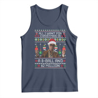 Funny Christmas Billy Meme Tank Top All I Want For Christmas Is A 8 Ball And 2 Million Dollars - Wonder Print Shop