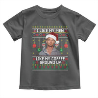 Funny Christmas Jeffrey Dahmer Toddler T Shirt I Like My Men Like My Coffee Ground Up Serial Killer - Wonder Print Shop