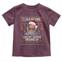 Funny Christmas Jeffrey Dahmer Toddler T Shirt I Like My Men Like My Coffee Ground Up Serial Killer - Wonder Print Shop