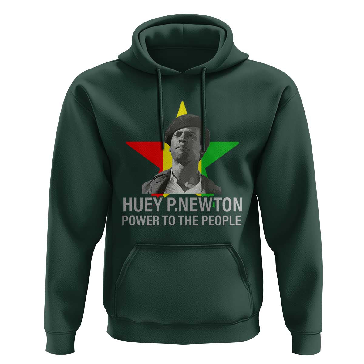 Huey P.Newton Power To The People Hoodie Black Panther Party Black History Month