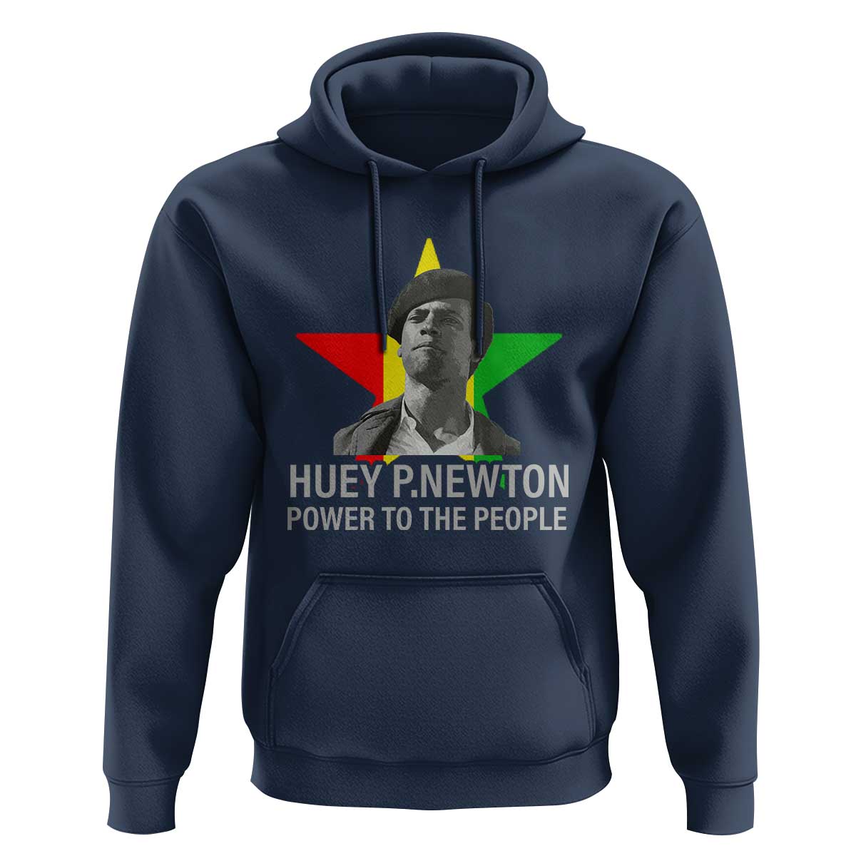 Huey P.Newton Power To The People Hoodie Black Panther Party Black History Month