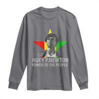 Huey P.Newton Power To The People Long Sleeve Shirt Black Panther Party Black History Month