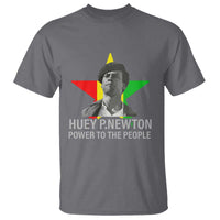 Huey P.Newton Power To The People T Shirt Black Panther Party Black History Month