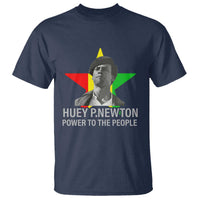 Huey P.Newton Power To The People T Shirt Black Panther Party Black History Month