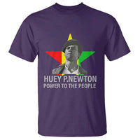 Huey P.Newton Power To The People T Shirt Black Panther Party Black History Month