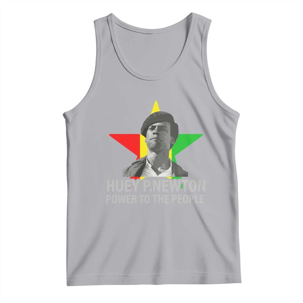 Huey P.Newton Power To The People Tank Top Black Panther Party Black History Month
