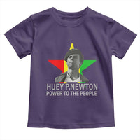 Huey P.Newton Power To The People Toddler T Shirt Black Panther Party Black History Month
