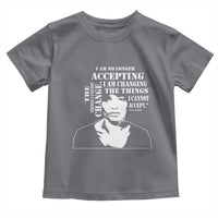 Angela Davis Quotes Toddler T Shirt I Am No Longer Accepting The Things I Cannot Change Black History Month