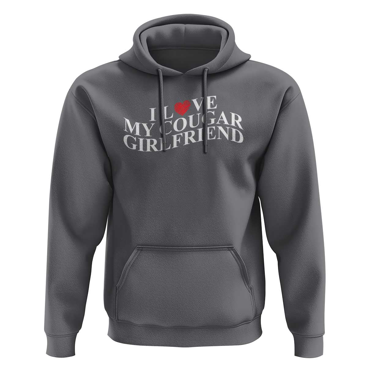 Funny I Love My Cougar Girlfriend Hoodie Boyfriend Valentines Couple Matching