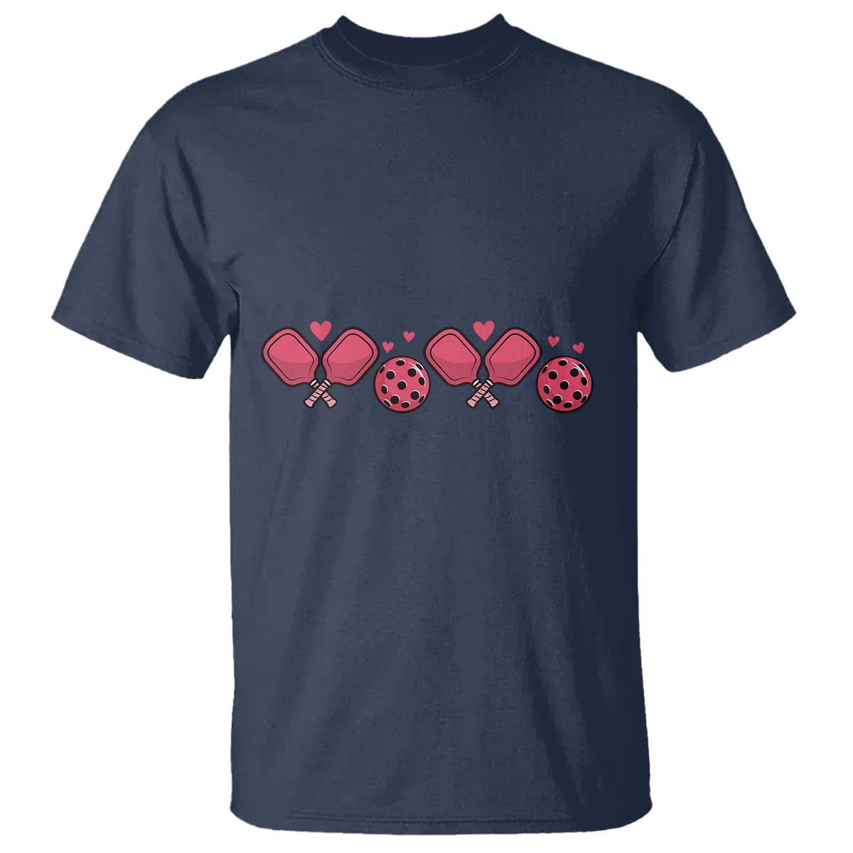 Funny Valentine's Day Xoxo Pink Pickleball T Shirt