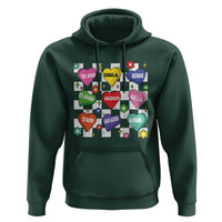 Funny Spanish Candy Heart Valentine's Day Hoodie