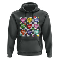 Funny Spanish Candy Heart Valentine's Day Hoodie