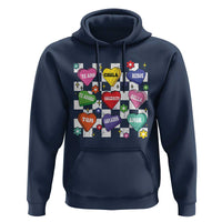 Funny Spanish Candy Heart Valentine's Day Hoodie
