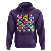 Funny Spanish Candy Heart Valentine's Day Hoodie