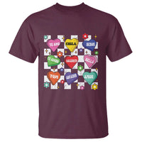 Funny Spanish Candy Heart Valentine's Day T Shirt