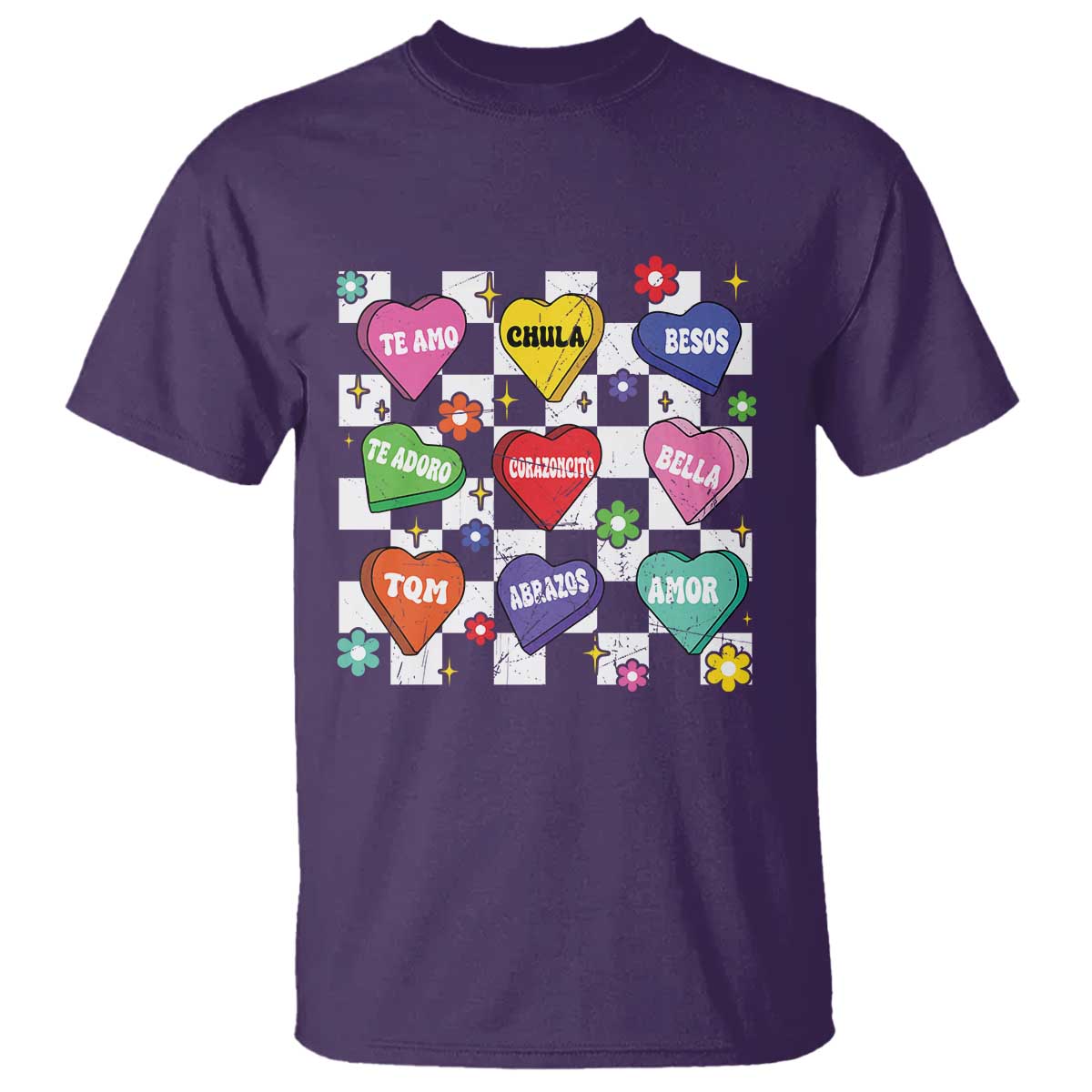 Funny Spanish Candy Heart Valentine's Day T Shirt