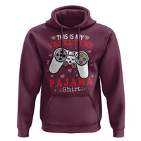 Funny Valentine's Day Gaming Hoodie This Is My Valentine Pajama Shirt Game Console