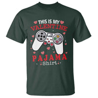 Funny Valentine's Day Gaming T Shirt This Is My Valentine Pajama Shirt Game Console