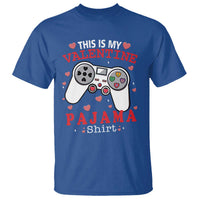 Funny Valentine's Day Gaming T Shirt This Is My Valentine Pajama Shirt Game Console