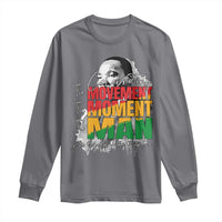 Dr Martin Luther King Jr Long Sleeve Shirt Celebrating The Movement Moment The Man