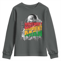 Dr Martin Luther King Jr Youth Sweatshirt Celebrating The Movement Moment The Man
