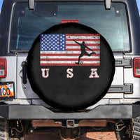 Patriotic Soccer Spare Tire Cover USA American Flag Team - Wonder Print Shop