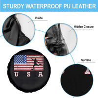 Patriotic Soccer Spare Tire Cover USA American Flag Team - Wonder Print Shop