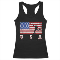Patriotic Soccer Racerback Tank Top USA American Flag Team - Wonder Print Shop