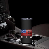 Patriotic Soccer Skinny Tumbler USA American Flag Team - Wonder Print Shop