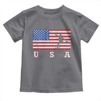 Patriotic Soccer Toddler T Shirt USA American Flag Team - Wonder Print Shop