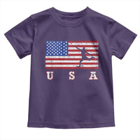 Patriotic Soccer Toddler T Shirt USA American Flag Team - Wonder Print Shop