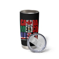 Soccer Lover Tumbler Cup Canada Mexico USA Pride Football Futbol 2026