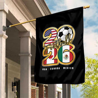 Soccer Football Lover Garden Flag USA Canada Mexico Pride 2026