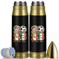 Soccer Football Lover Bullet Tumbler USA Canada Mexico Pride 2026